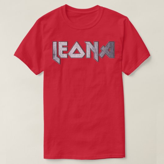 ヘビーメタルレオナ Tシャツ (デザイン正面)