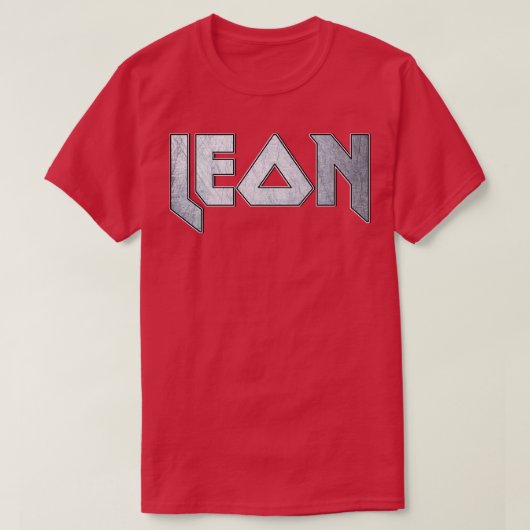 ヘビーメタルレオン Tシャツ (デザイン正面)