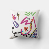 ヘビーメタルレットズロック装飾用クッション クッション (裏面)