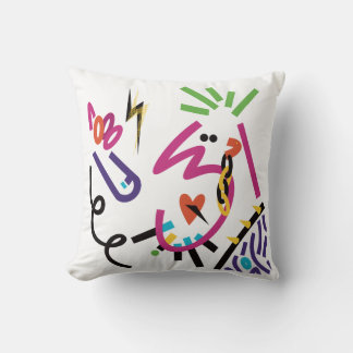 ヘビーメタルレットズロック装飾用クッション クッション