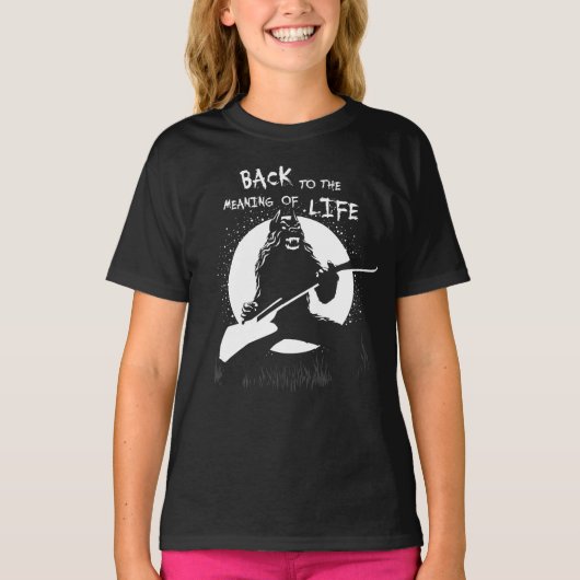 ヘビーメタル人狼キッズ Tシャツ (正面)