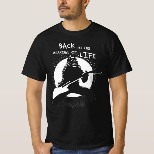 ヘビーメタル人狼男 Tシャツ (正面)