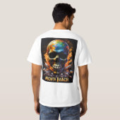 ヘビーメタル伝説グラフィックティー – 反政府勢力のロック Tシャツ (裏面フル)
