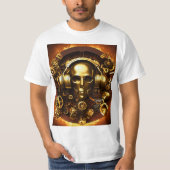 ヘビーメタル伝説グラフィックティー – 反政府勢力のロック Tシャツ (正面)