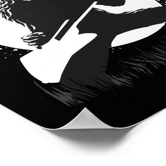 ヘビーメタル狼男 ポスター (角)