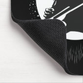 ヘビーメタル狼男 マウスパッド (コーナー)