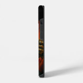 ヘビーメタル遊ウォーブのギター iPhoneケース (左側面)