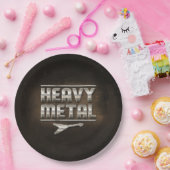 「ヘビーメタル」 ペーパープレート (パーティー)