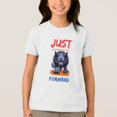 ヘビーユニセックスウェイトCrewneck Tシャツ (正面)