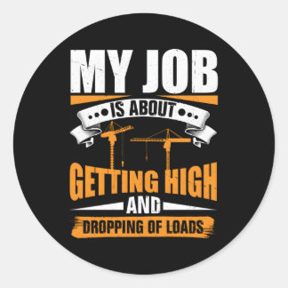 ヘビーユニットのオペレータクレーン旗タワークレーンの操作 ラウンドシール