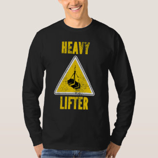 ヘビーリフタージムスポーツパワーリフティングボディビル Tシャツ