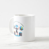 ヘビーリフティング – gitコミットを試みる コーヒーマグカップ (正面左)