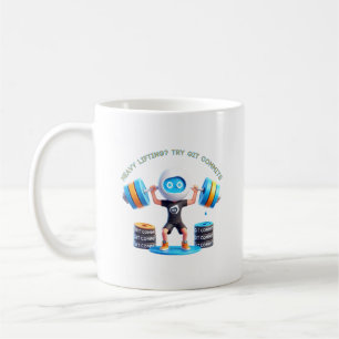 ヘビーリフティング – gitコミットを試みる コーヒーマグカップ