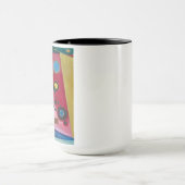 ヘビーレッド、1924年Wassily Kandinsky著 マグカップ (中央)