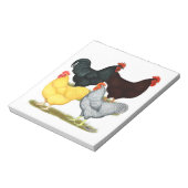 ヘビーロスターチキンカルテット ノートパッド (回転)