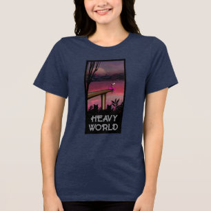 ヘビーワールドTシャツ トライブレンドＴシャツ
