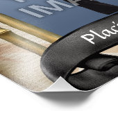 ヘビー武術アーツブラックベルトポートレートワンフォト フォトプリント            (角)