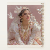 ヘビー赤面&金ゴールドクインズカスタム プランナー手帳 (裏面)