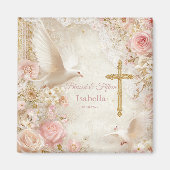 ヘビー赤面&金ゴールドクインズカスタム マグネット (正面)