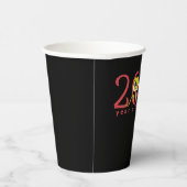 ヘビ中国のの漫画の年 紙コップ (右)