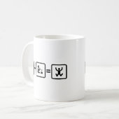 ヘビ使い コーヒーマグカップ (正面左)