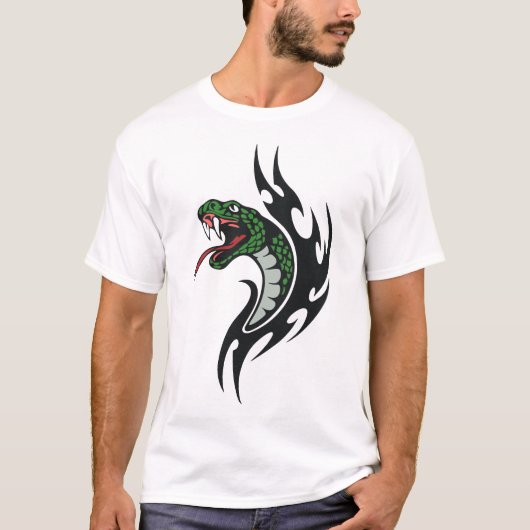ヘビ入れ Tシャツ (正面)