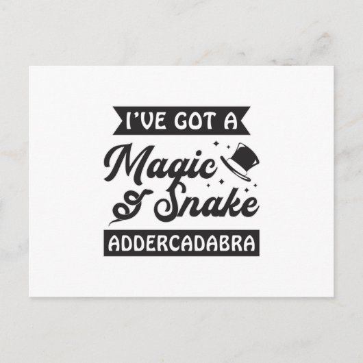 ヘビ動物愛好家爬虫類カタツムカーコブラペットギフト ポストカード (正面)