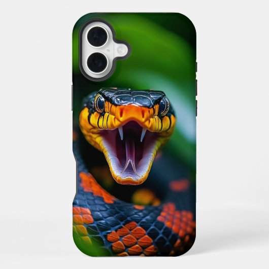 ヘビ咬傷 iPhoneケース (裏面)