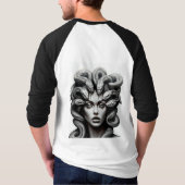 ヘビ女 Tシャツ (裏面)