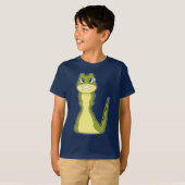 ヘビ将棋ボードゲーム Tシャツ (正面フル)