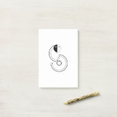 ヘビ徴候 ポストイット (デスク上)