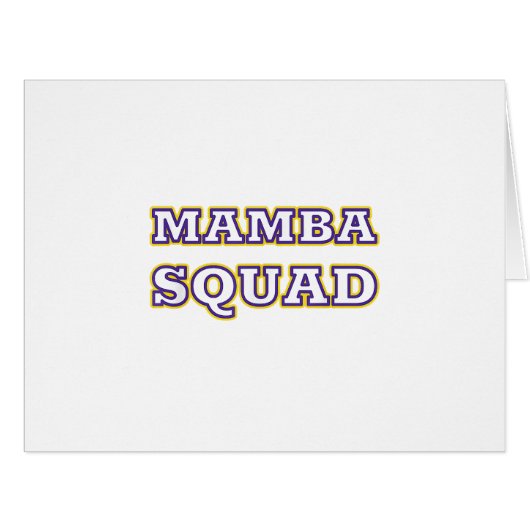 ヘビ愛好家のためのおもしろい服 Mamba Squad (正面横)