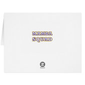 ヘビ愛好家のためのおもしろい服 Mamba Squad (裏面横)