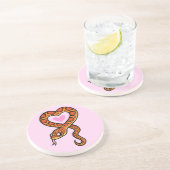 ヘビ愛 コースター (側面)