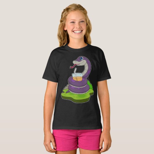 ヘビ汁 Tシャツ (正面フル)