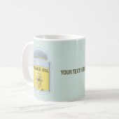 ヘビ油代替医療 コーヒーマグカップ (正面左)