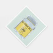 ヘビ油代替医療 スタンダードランチョンナプキン (角)