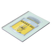 ヘビ油代替医療 ノートブック (左側)