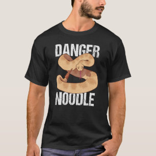 ヘビ用危険麺 Tシャツ