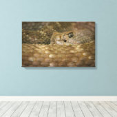 ヘビ目 キャンバスプリント (インサイチュ (ウッドフロア))