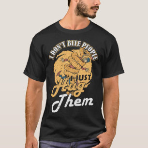 ヘビ私は人を噛まないバナナボールPython 1 Tシャツ