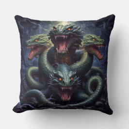 ヘビ竜の怪物 クッション