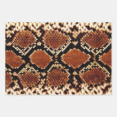 ヘビ革 ラッピングペーパーシート (正面2)