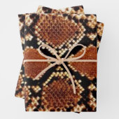 ヘビ革 ラッピングペーパーシート (インサイチュ)