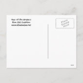 ヘビ1葉書の年 シーズンポストカード (裏面)