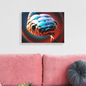 ヘビ キャンバスプリント (インサイチュ (リビング))