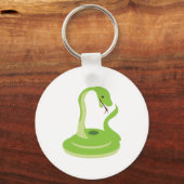 ヘビ キーホルダー (正面)