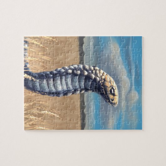 ヘビ ジグソーパズル (横)