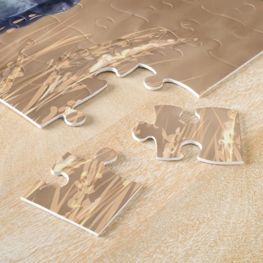 ヘビ ジグソーパズル (側面)