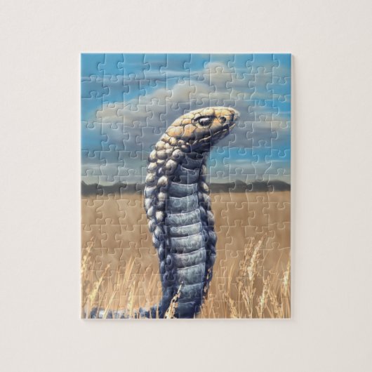ヘビ ジグソーパズル (縦)